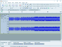 Audacity - audio editor