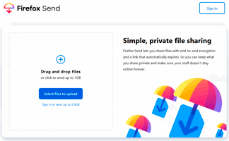 Firefox Send