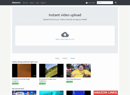 Visit Bianco.tv video host