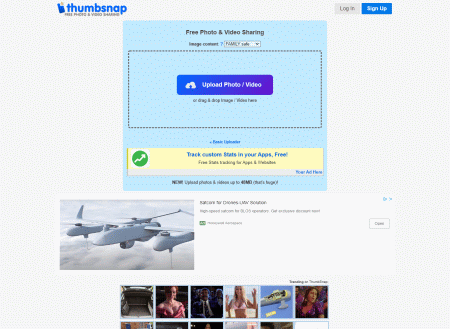 Visit ThumbSnap video host