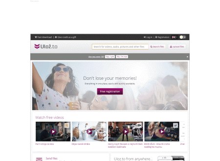Visit Ulozto.net video host