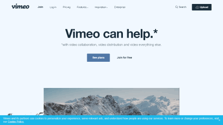 Visit Vimeo video host