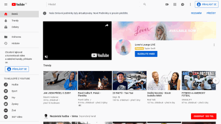 Visit YouTube video host